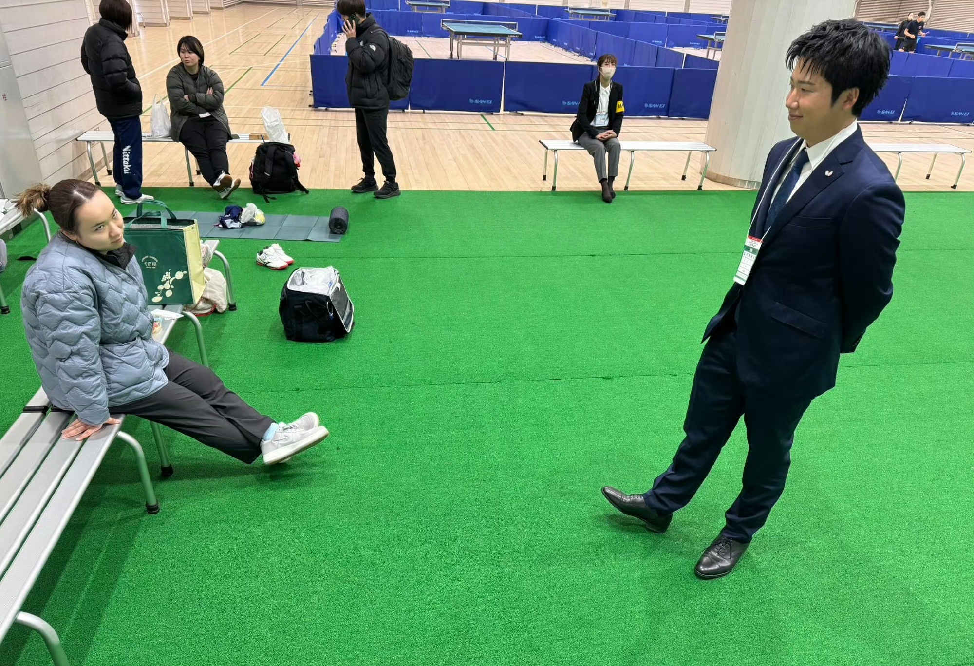 瑞典乒乓球队完胜奥地利乒乓球队，水谷隼送出助攻